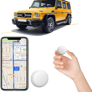 No Subscription Vehicle GPS Tracker Portable Car GPS Tracker Mini Magnetic GPS Device Full Coverage Pinpoint Vehicle Location Elderly Children Pets No SIM Card
